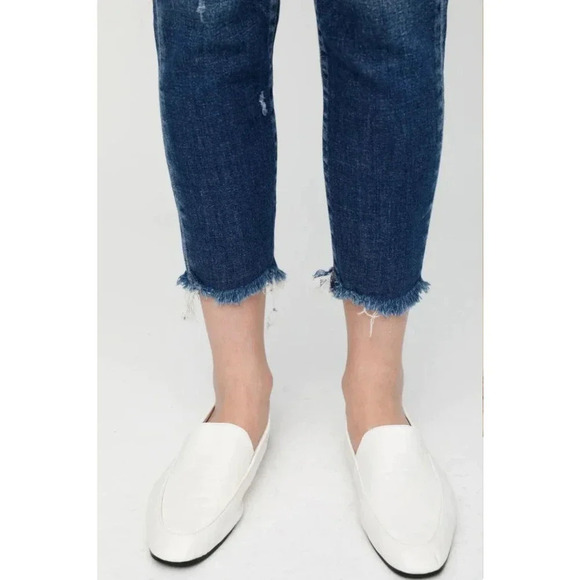 MOUSSY VINTAGE Ingraham Skinny Denim Jeans Dark Blue Size 25 - Picture 8 of 14